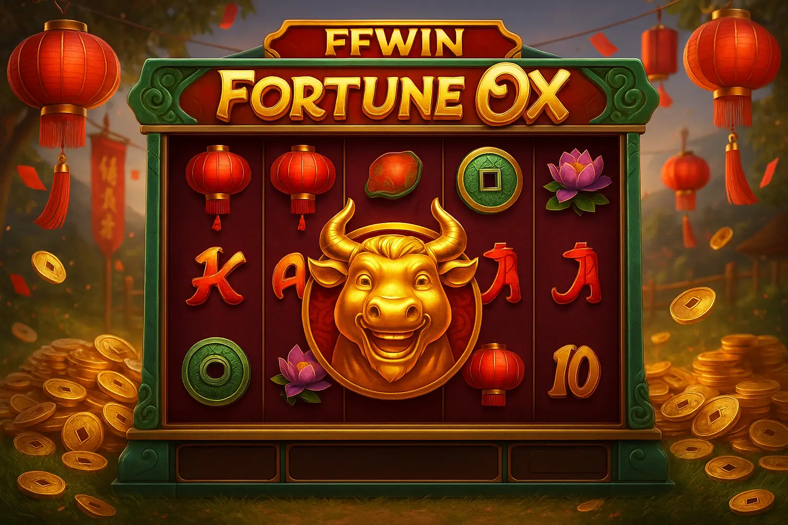 Fortune Ox no FFWIN - Aposte Agora e Reivindique Seus Ganhos