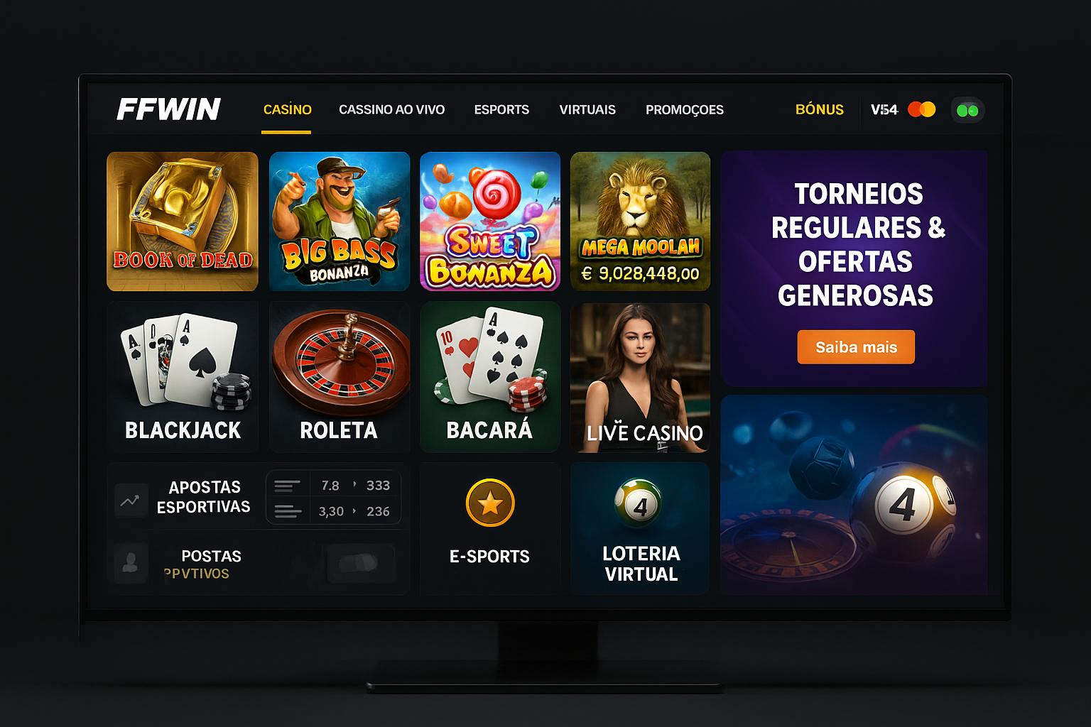 Jogos de cassino online FFWIN